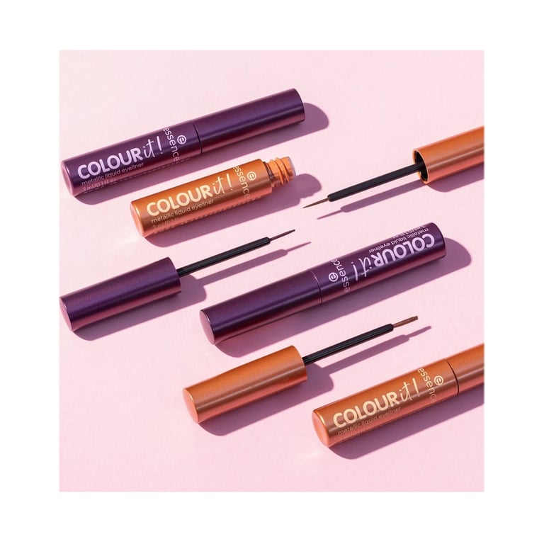 Colour It! Metallic Liquid Eyeliner #01 Burnished Bronze de Essence