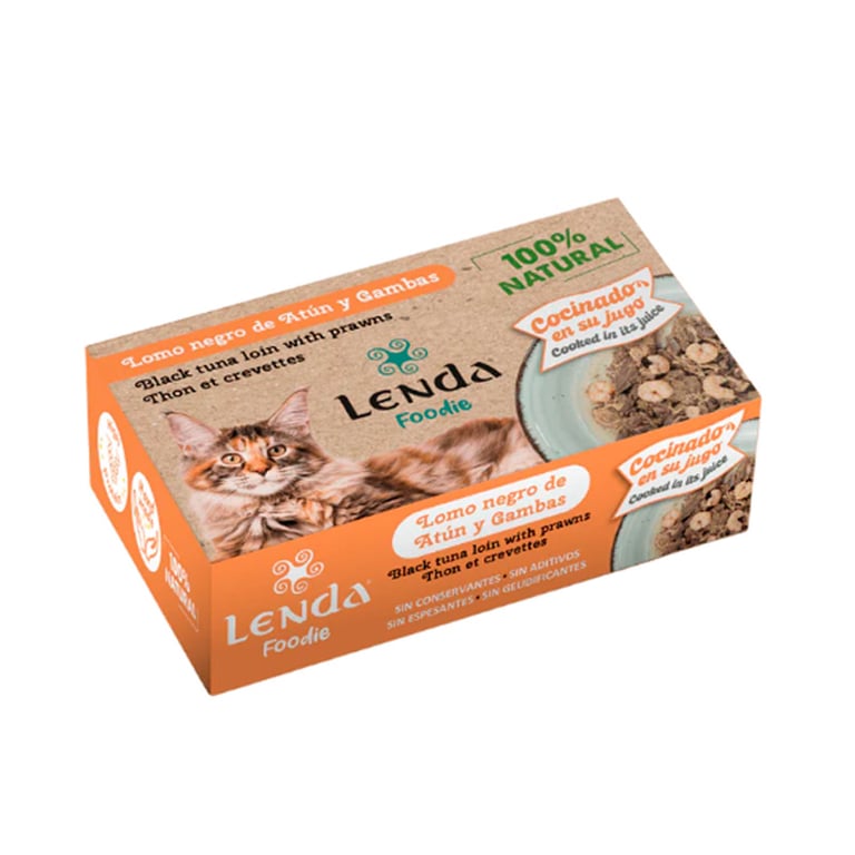 Lenda Foodie Katze Lenden-Thunfisch mit Garnelen