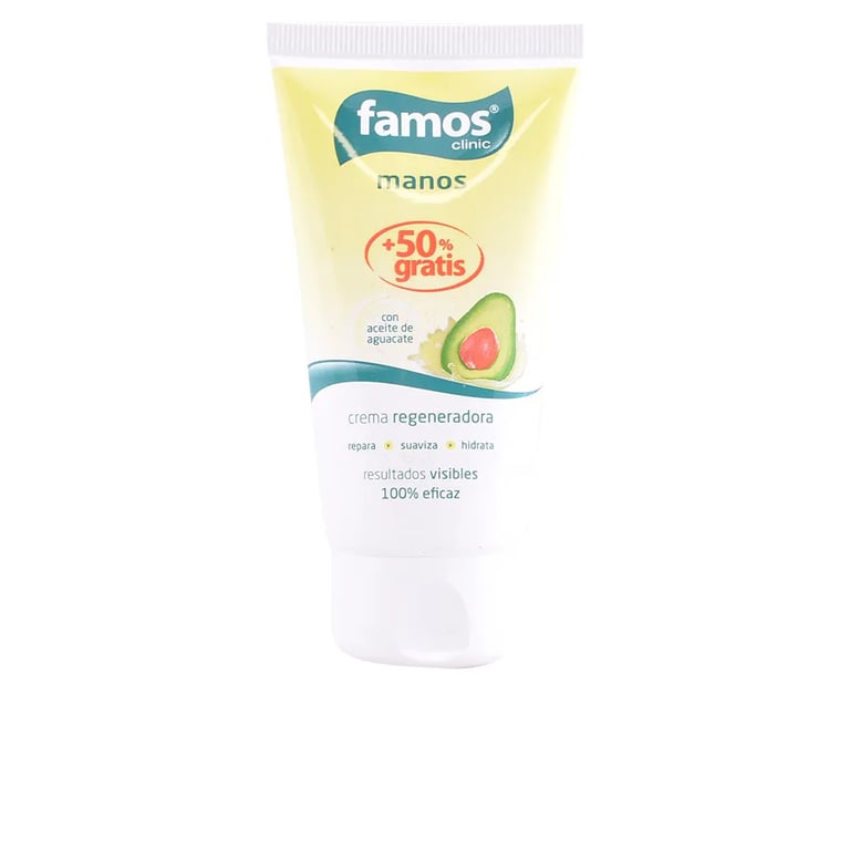 FAMOS CREMA MANOS REGENERADORA ACEITE DE AGUACATE