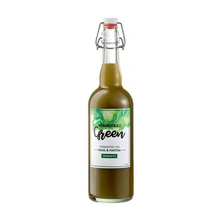 Te Kombutxa Green Albahaca Y Te Matcha Bio