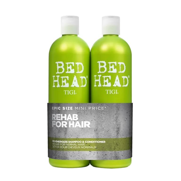 Bed Head Re-Energize Set Shampoo 750 ml + Balsamo 750 ml