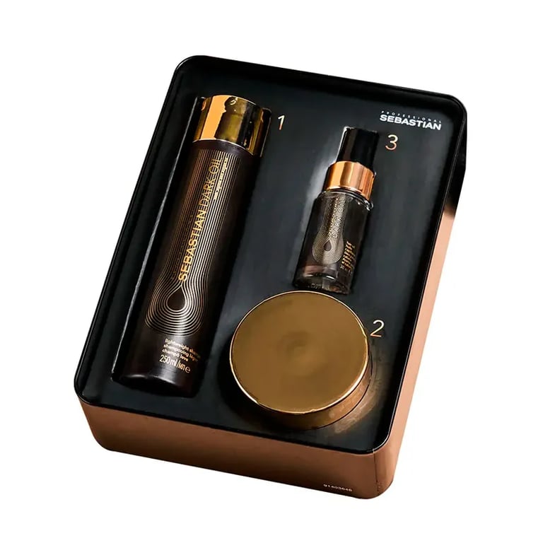 Dark Oil Shampooing 250 Ml + Masque 150 Ml + Huile 30 Ml