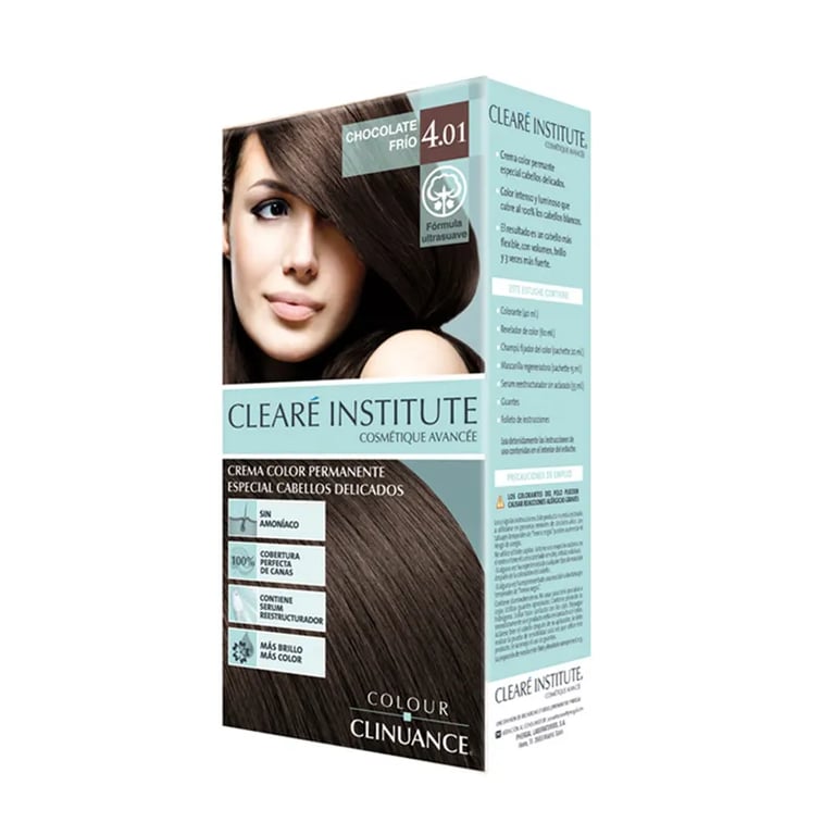 Colour Clinuance Tinta Cabelo Delicado 4.01 Chocolate Frio
