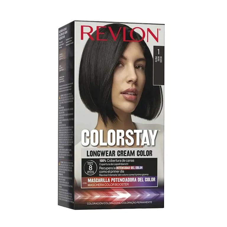 Colorstay Longwear Cream Color #1 Negro