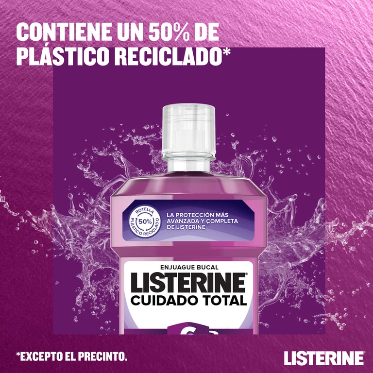 Total Care Collutorio Set 500 ml + 250 ml di Listerine