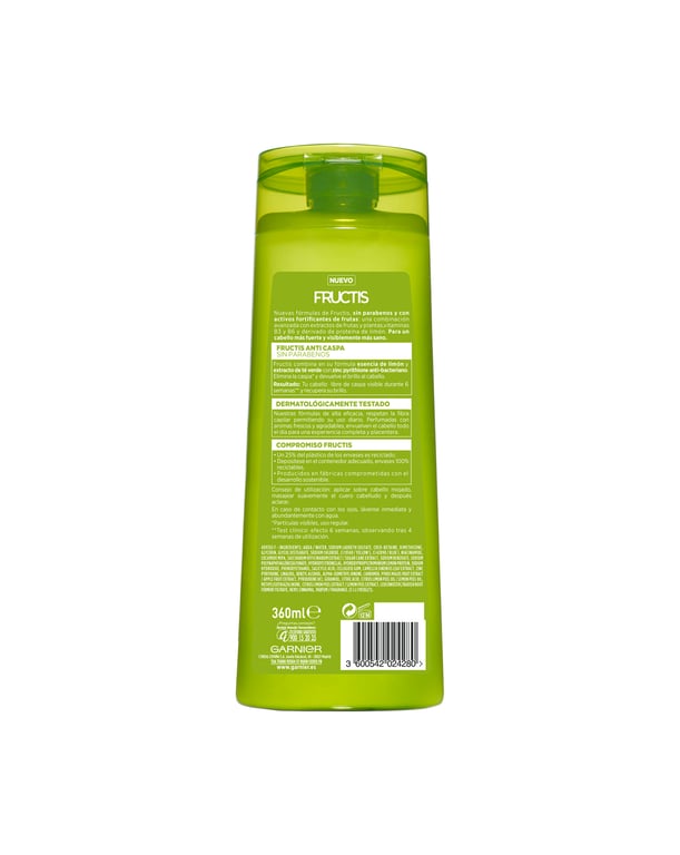 Fructis Antipelliculaire Fortifiant Shampooing 360 ml de Fructis