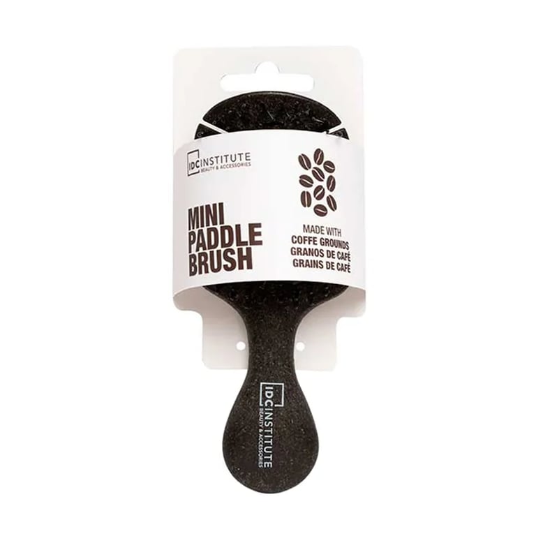 Mini Paddle Brush Made with Coffee
