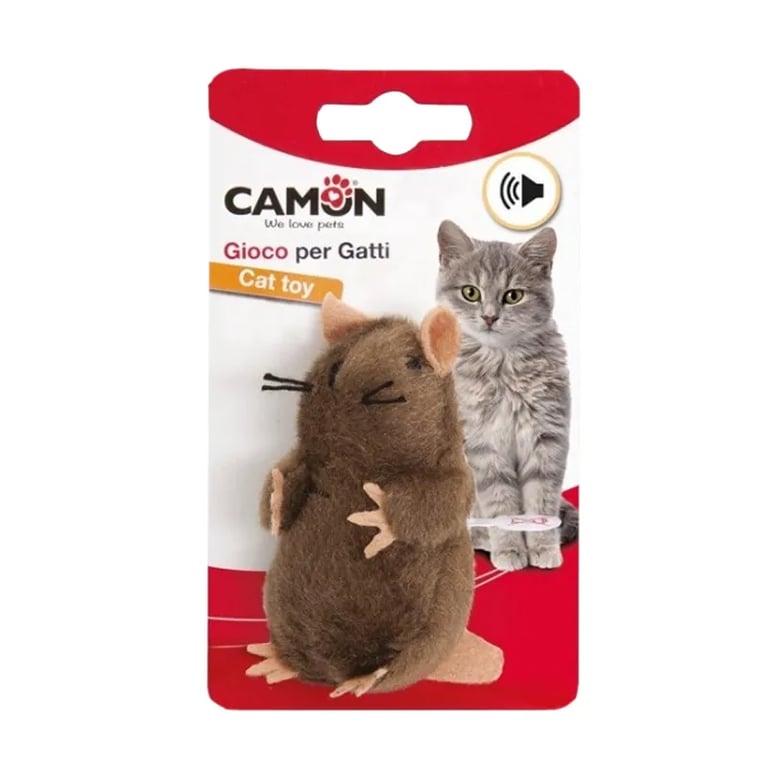 Ratón Peluche Con Sonido