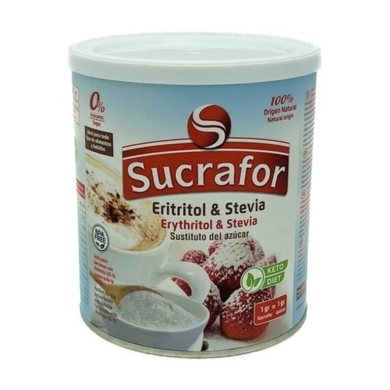 Eritritol y Stevia