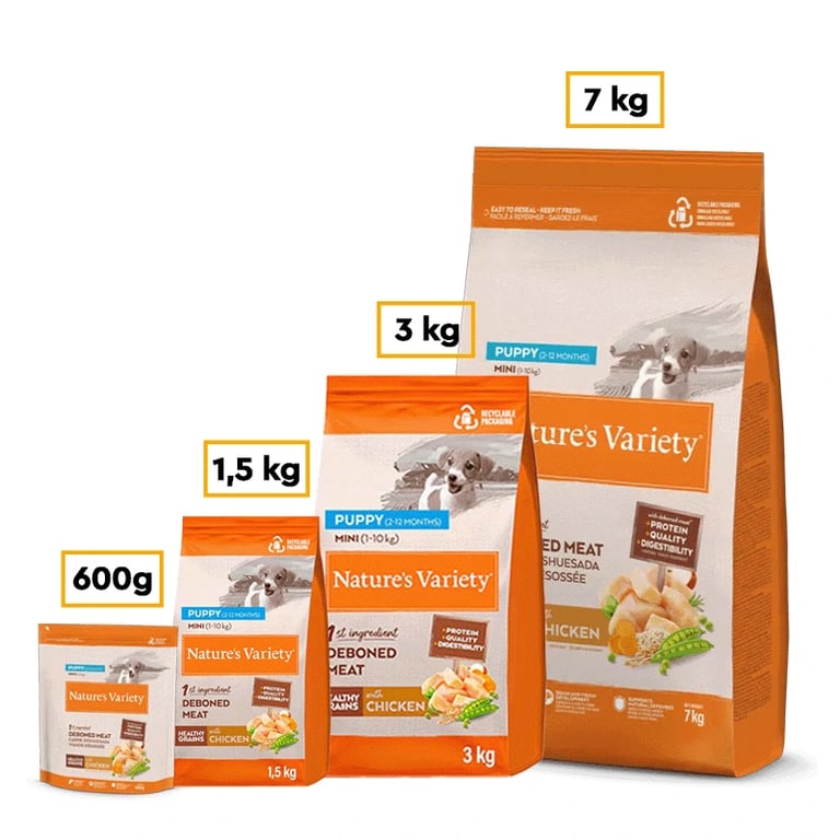 Healthy Grain Puppys Ração Raças Pequenas Frango - imagen 7 de 13
