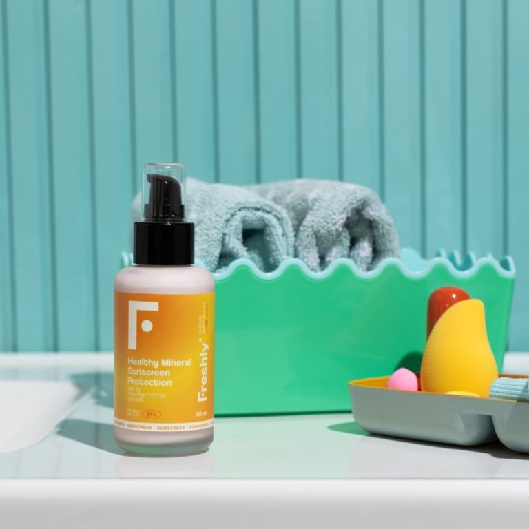 Mineral Sunscreen Protection SPF50+ 100 ml de Freshly Cosmetics