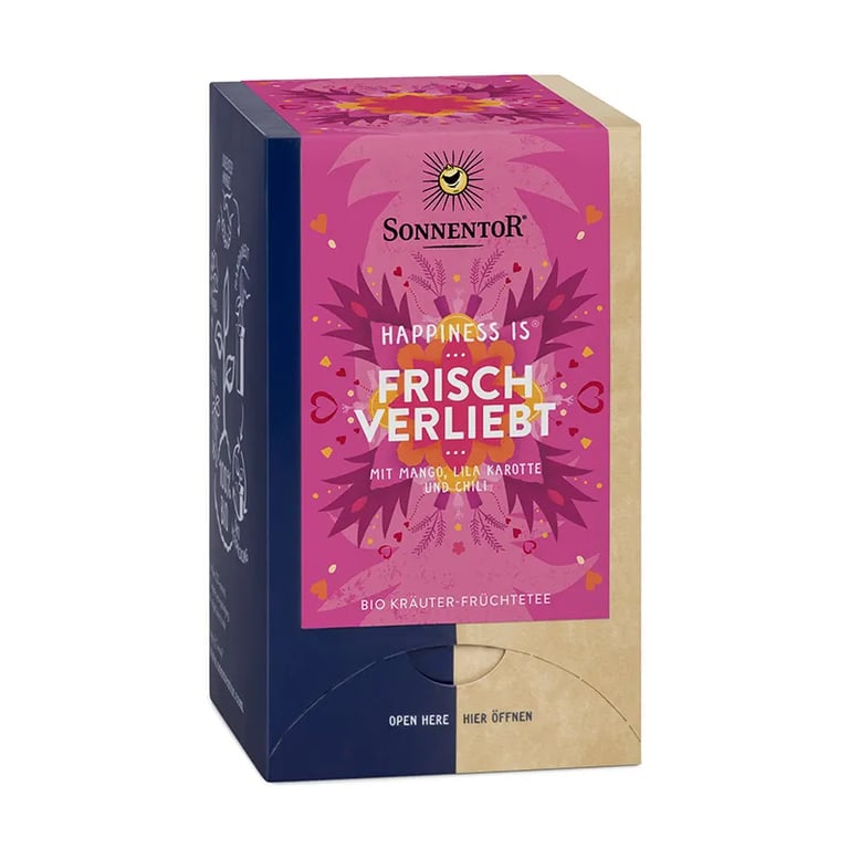TÉ DE HIERBAS Y FRUTAS - UNA HISTORIA DE AMOR BIO