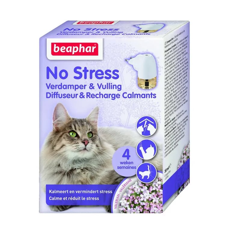No Stress Katze Diffusor & Recmbio Pack