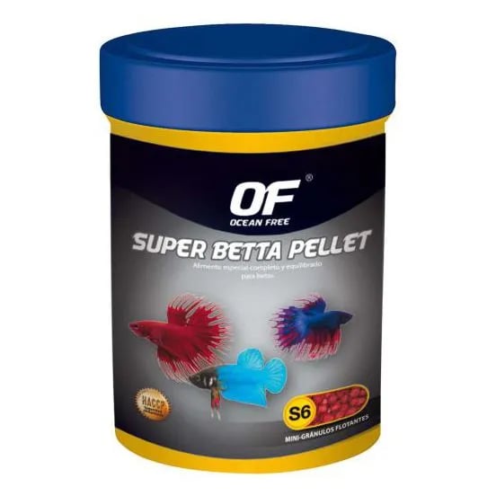 Alimento Peces Super Betta Pellet 60g