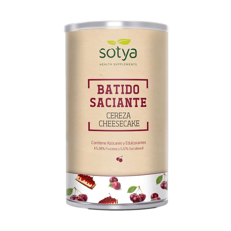 Batido Saciante Cereza Cheesecake