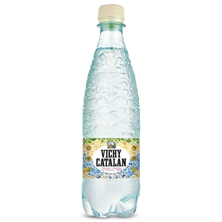 Agua Con Gas Botella Pet