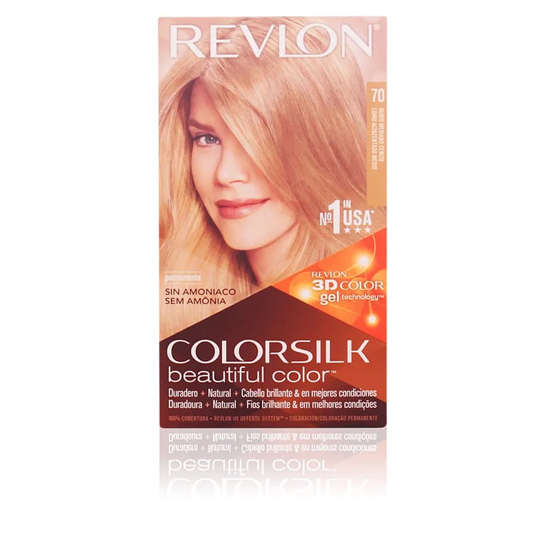 COLORSILK TINTE #70-RUBIO MEDIO CENIZA