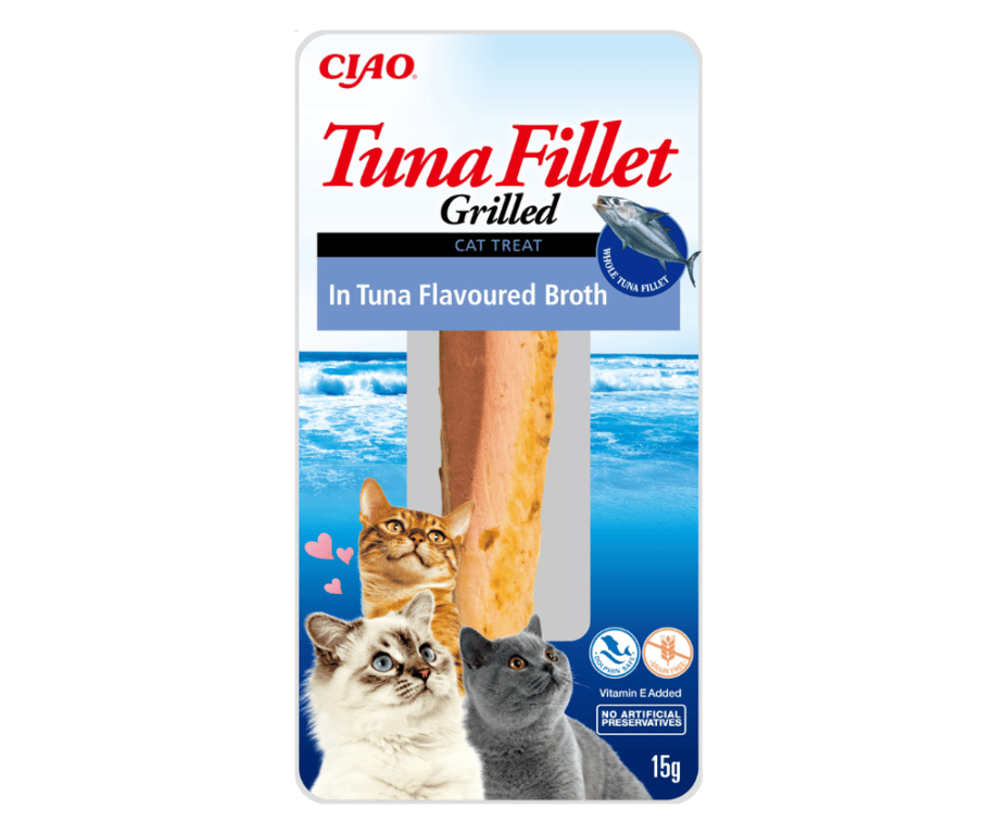 Filetti di Tonno con Brodo per Gatti