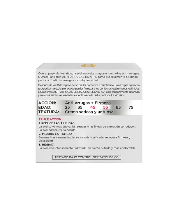 Anti-Falten Expert Retinol +45 Creme 50 ml von L'Oreal Paris