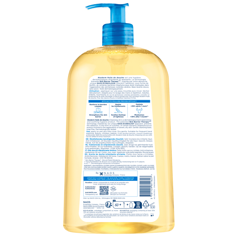 ATODERM ACEITE DE DUCHA 1000 ml de Bioderma