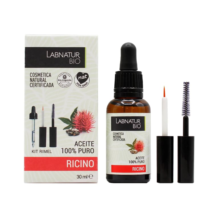 Labnatur Bio Olio di Ricino Kit Mascara Vegan Bio