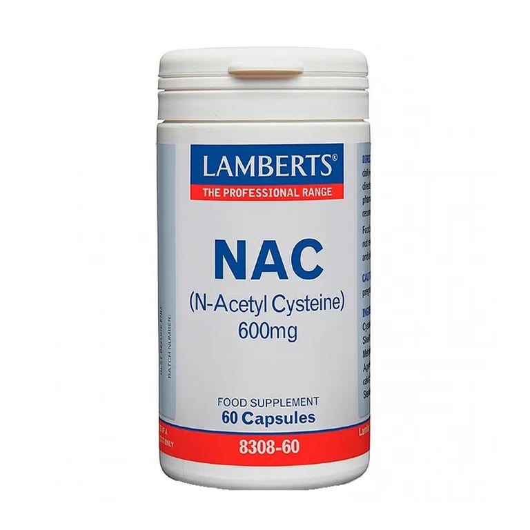Nac (N-Acetil-Cisteína) 600 Mg