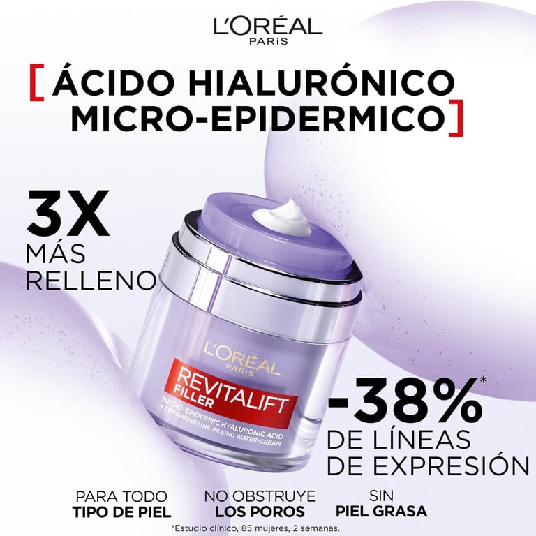 Revitalift Filler Eau-Crème Raffermissante 50 ml de L'Oreal Paris