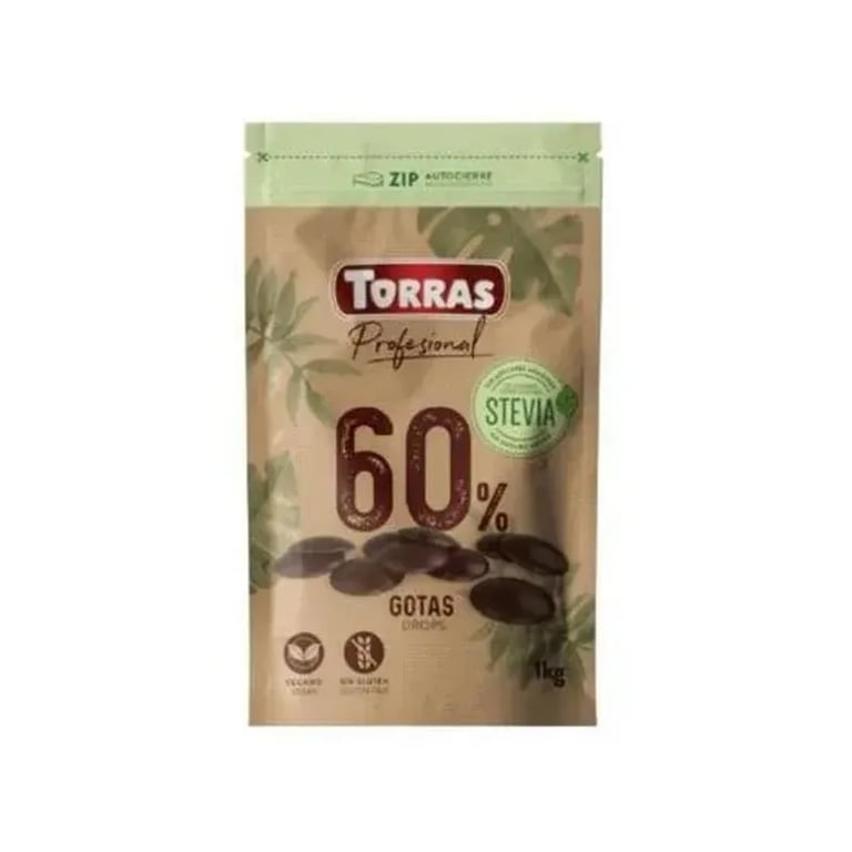 Cobertura De Chocolate Preto Com Stevia 60% Cacau