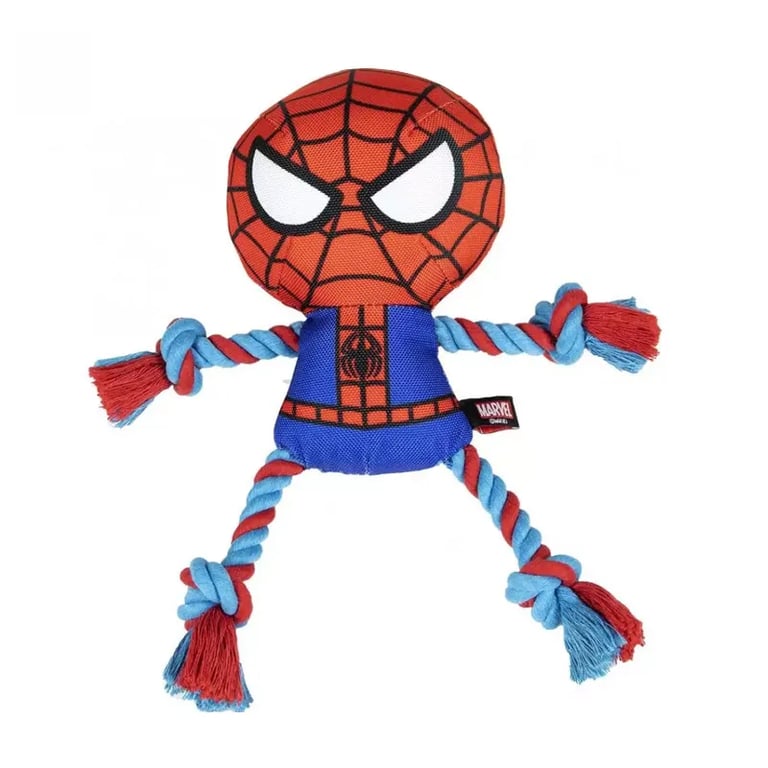 Cuerda Dental Para Perro Spiderman