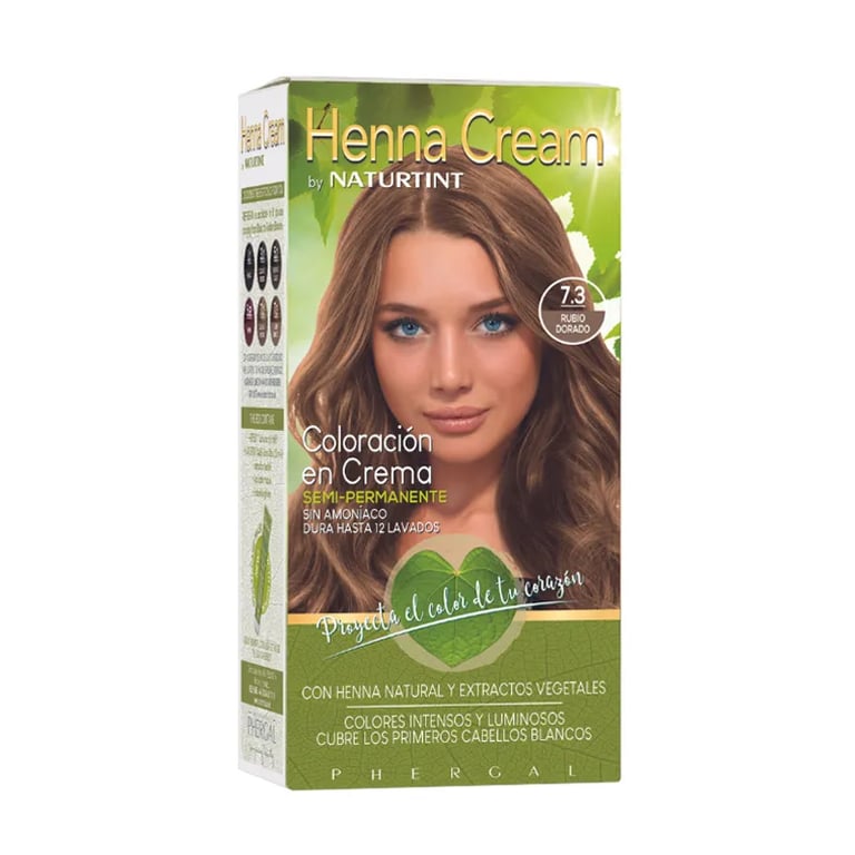 Henna Cream 7.3 Biondo Dorato
