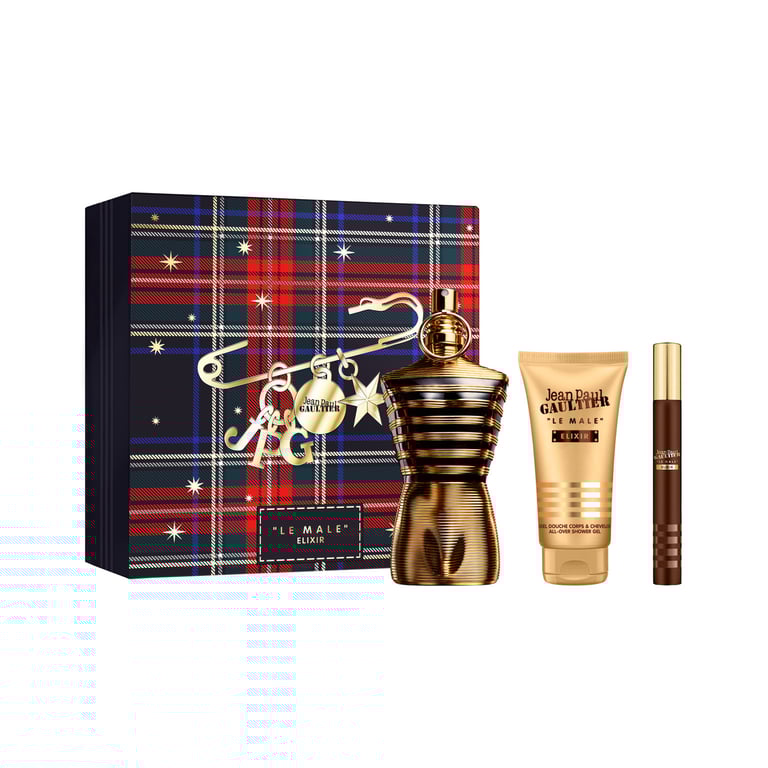 Le Male Elixir Set EDP 125 ml + EDP 10 ml + Gel Ducha 75 ml