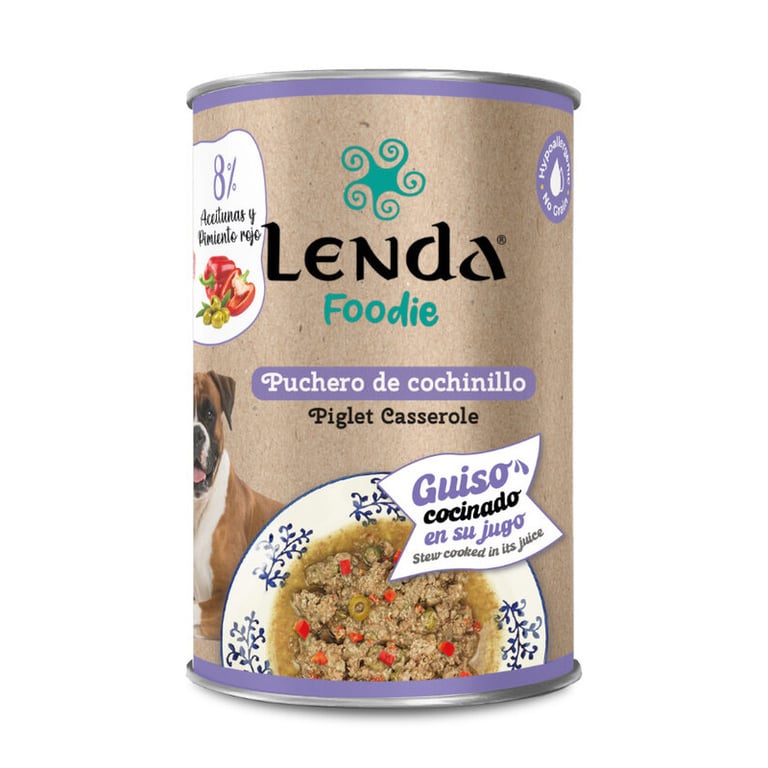 Lenda Foodie Hund Eintopf Spanferkel