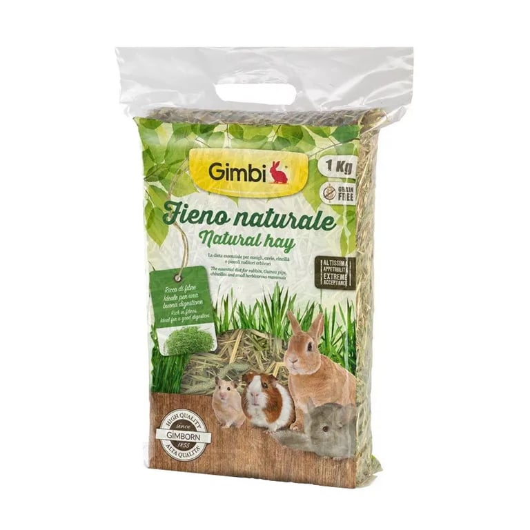 Heno Natural Para Roedores Y Conejos