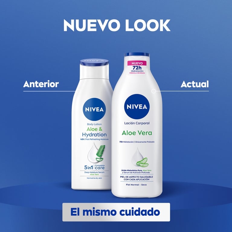Aloe Vera Feuchtigkeitsspendende Körperlotion Normale bis trockene Haut 400 ml von Nivea