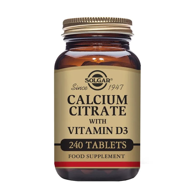 Calcium Citrate With Vitamin D3