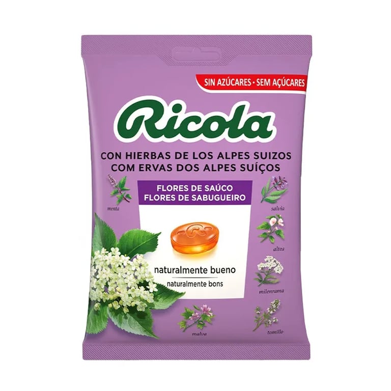 Caramelos Flor Sauco Sin Azucar Bolsa