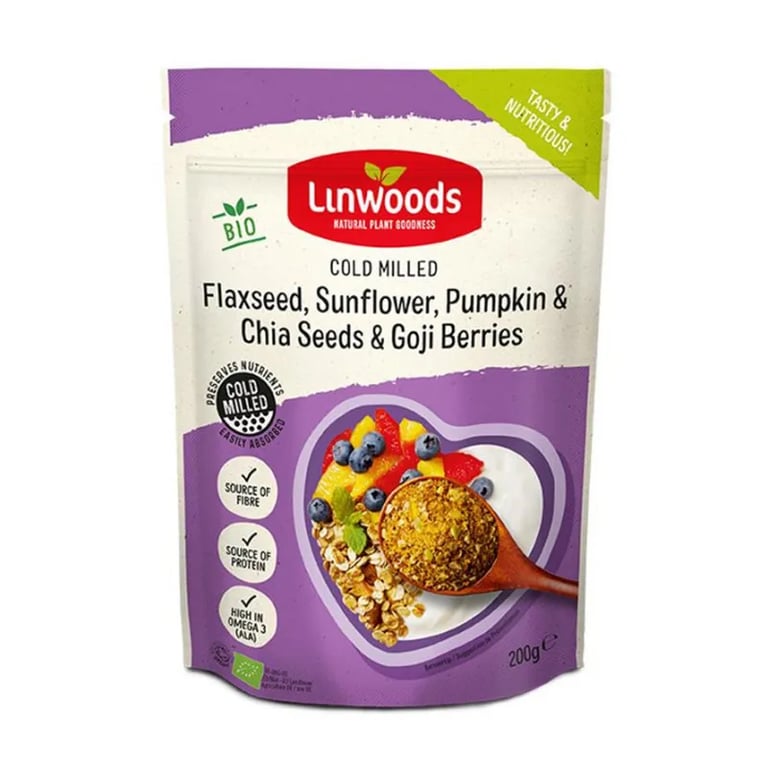 SEMILLAS LINO-GIRAS-CALAB-CHIA-GOJI BIO