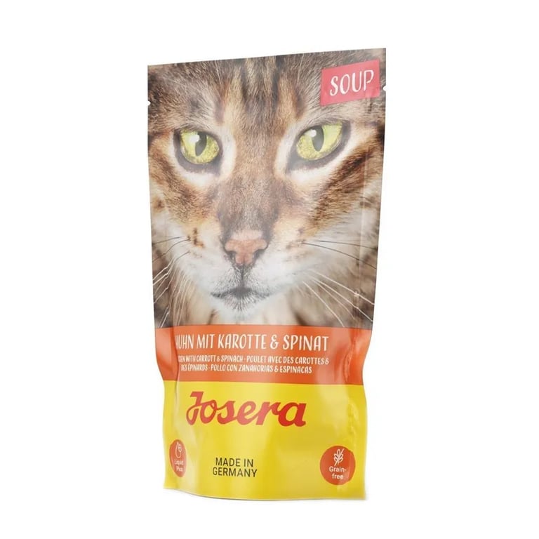 Chat Adulte Soupe au Poulet Carottes et Épinards