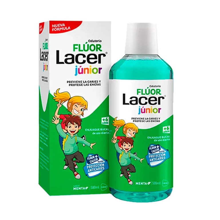 Fluor Lacer Junior Collutorio Giornaliero Menta