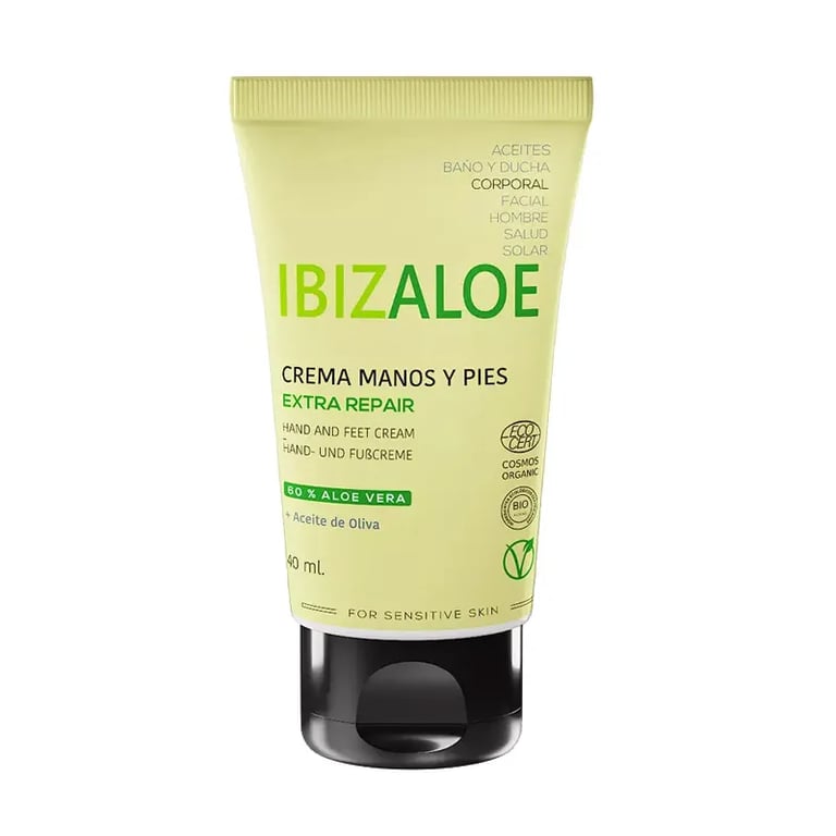 Ibizaloe Crema Manos Y Pies Extra Reparadora