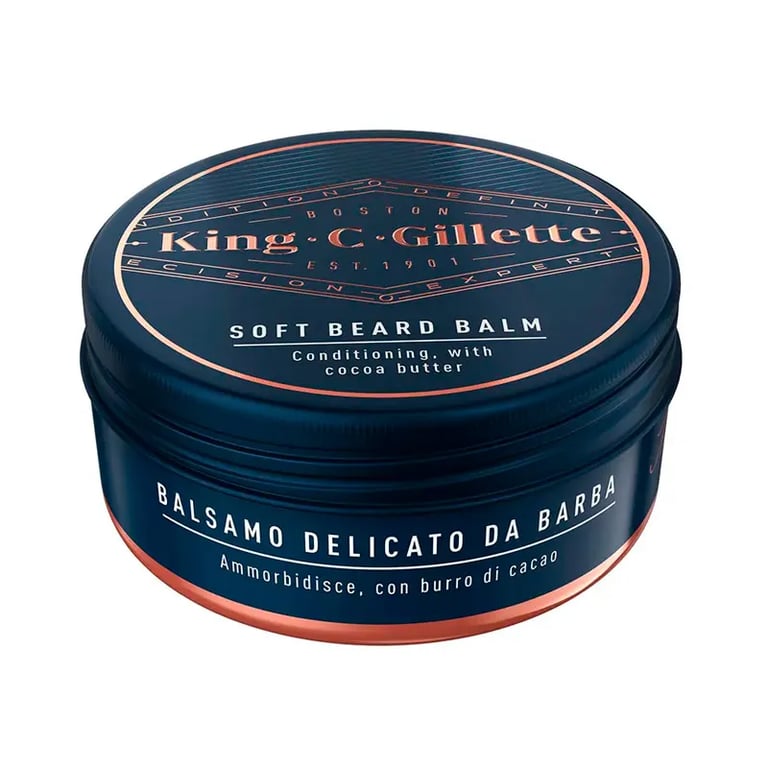 King C Gillette Balsamo Delicato da Barba