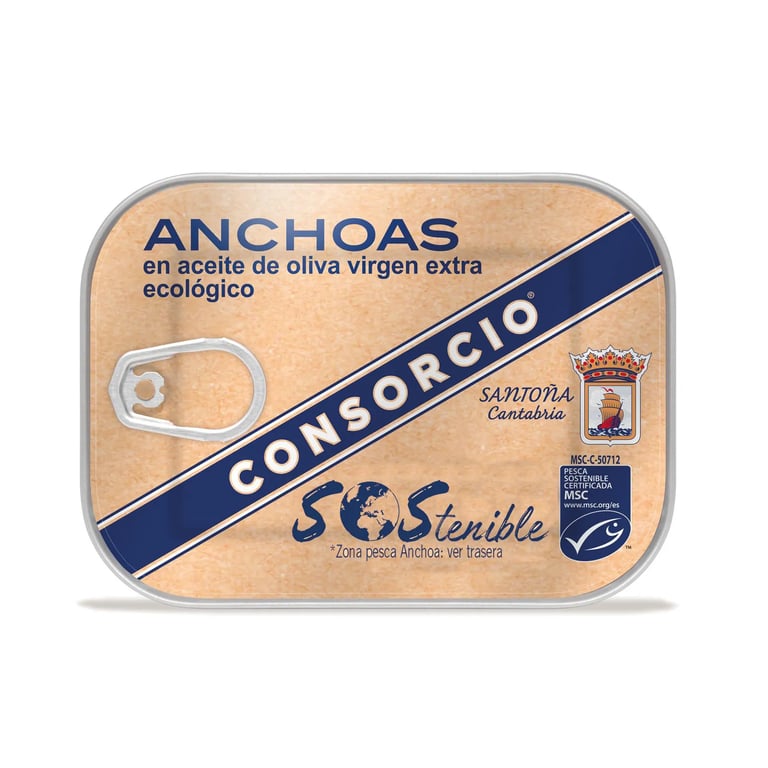 Anchovas Em Azeite Virgem Extra Biológico