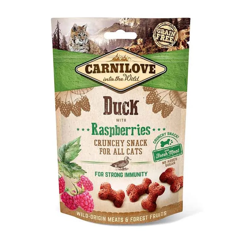 Collation Canard Framboise Chat