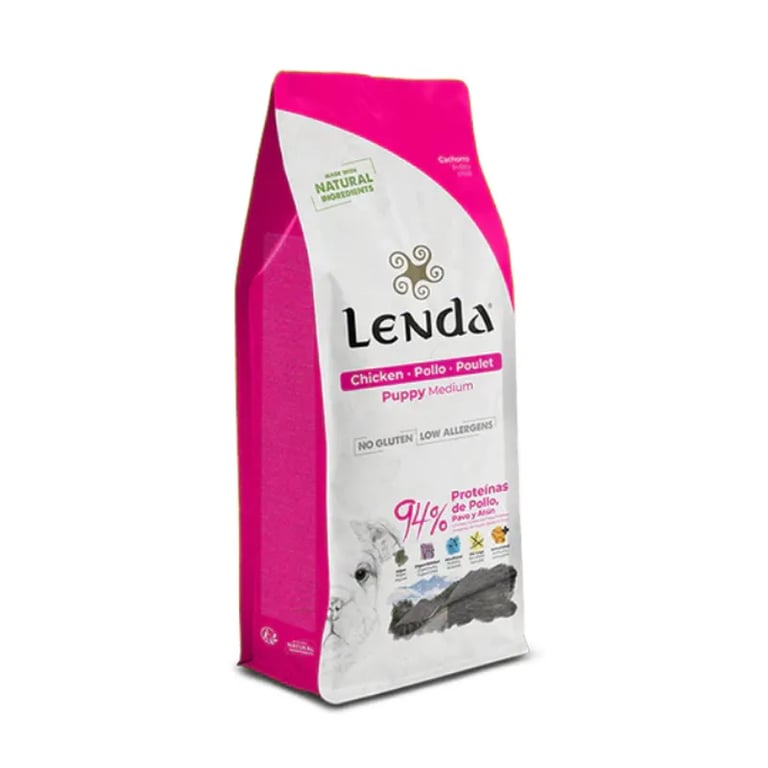 Lenda Perro Puppy Medium Pollo