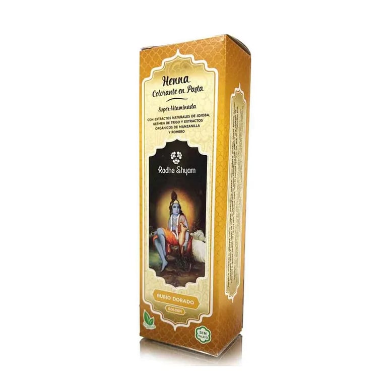 Henna Färbepaste Golden Blonde Eco