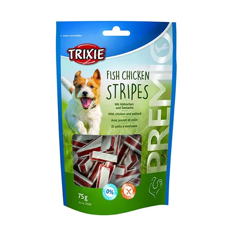 Friandise Fish Chicken Stripes Poulet Et Colin