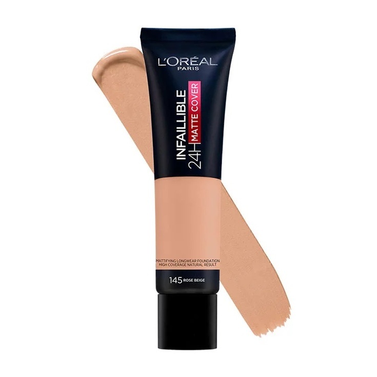 Infaillible 24H Matte Cover Foundation #145 - Rose Beige da L'Oreal Make Up