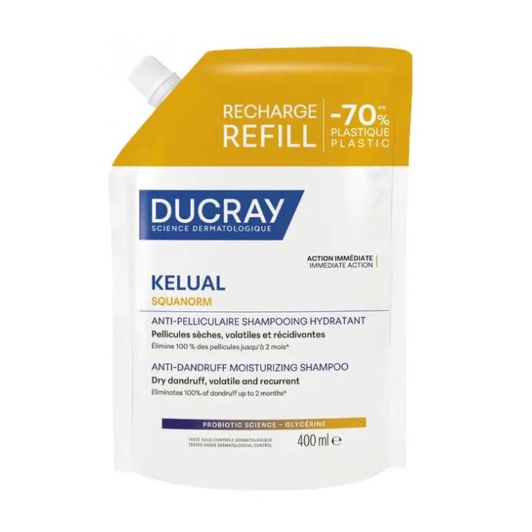 Kelual Squanorm Champú Hidratante Anticaspa Recambio
