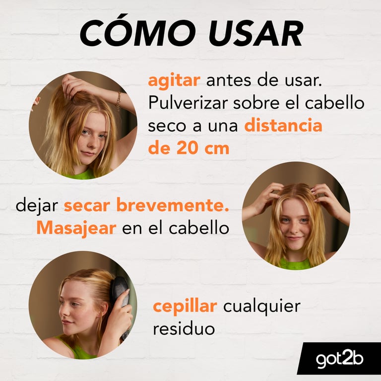Shampooing Sec Extra Fresh Spray 200 ml de Got2b - imagen 8 de 8