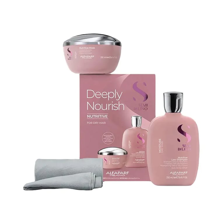Semi Di Lino Moisture Lot 3 Pièces Shampooing 250 ml